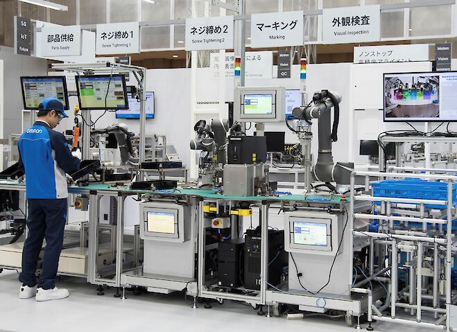 Omron launches Intelligent Cell Production Line with automation training  collaboration - Automation