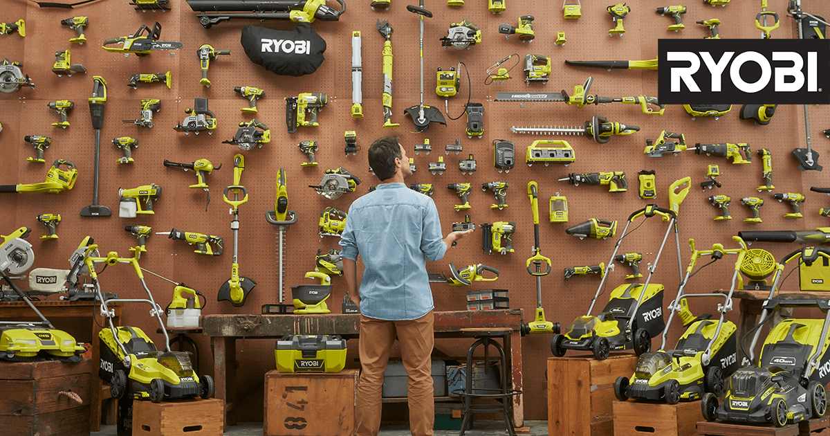 Build It Yourself | Promotions | Ryobi Tools UK