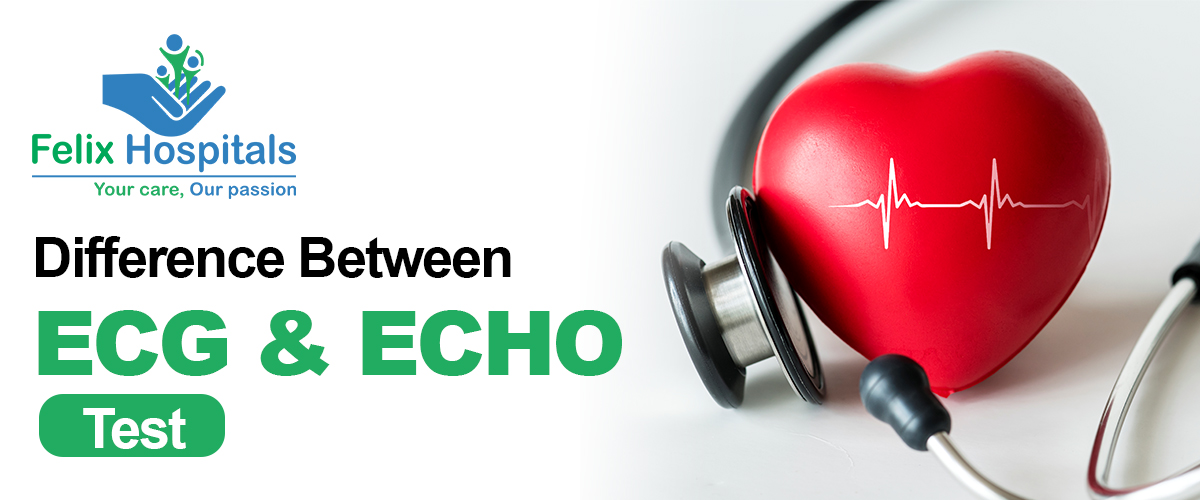 The difference between an electrocardiogram and an echocardiogram