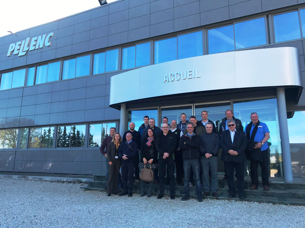 Pellenc Dealers Visit France Factory - Pellenc